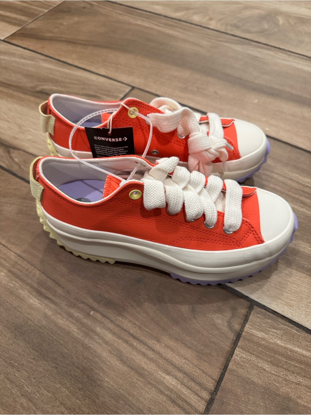 NWT Converse Run Star Hike Platform Low color pop - Picture 2 of 7